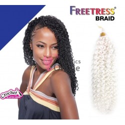 Extensie de par afro Bohemian Crochet Braid FreeTress de 50 cm White (Alb) Cod FT60